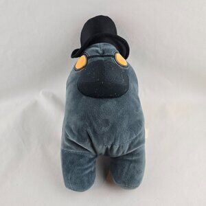 Among Us Plush Gray Crewmate Top Hat Edition Soft Stuffed Toy Gamer Gift